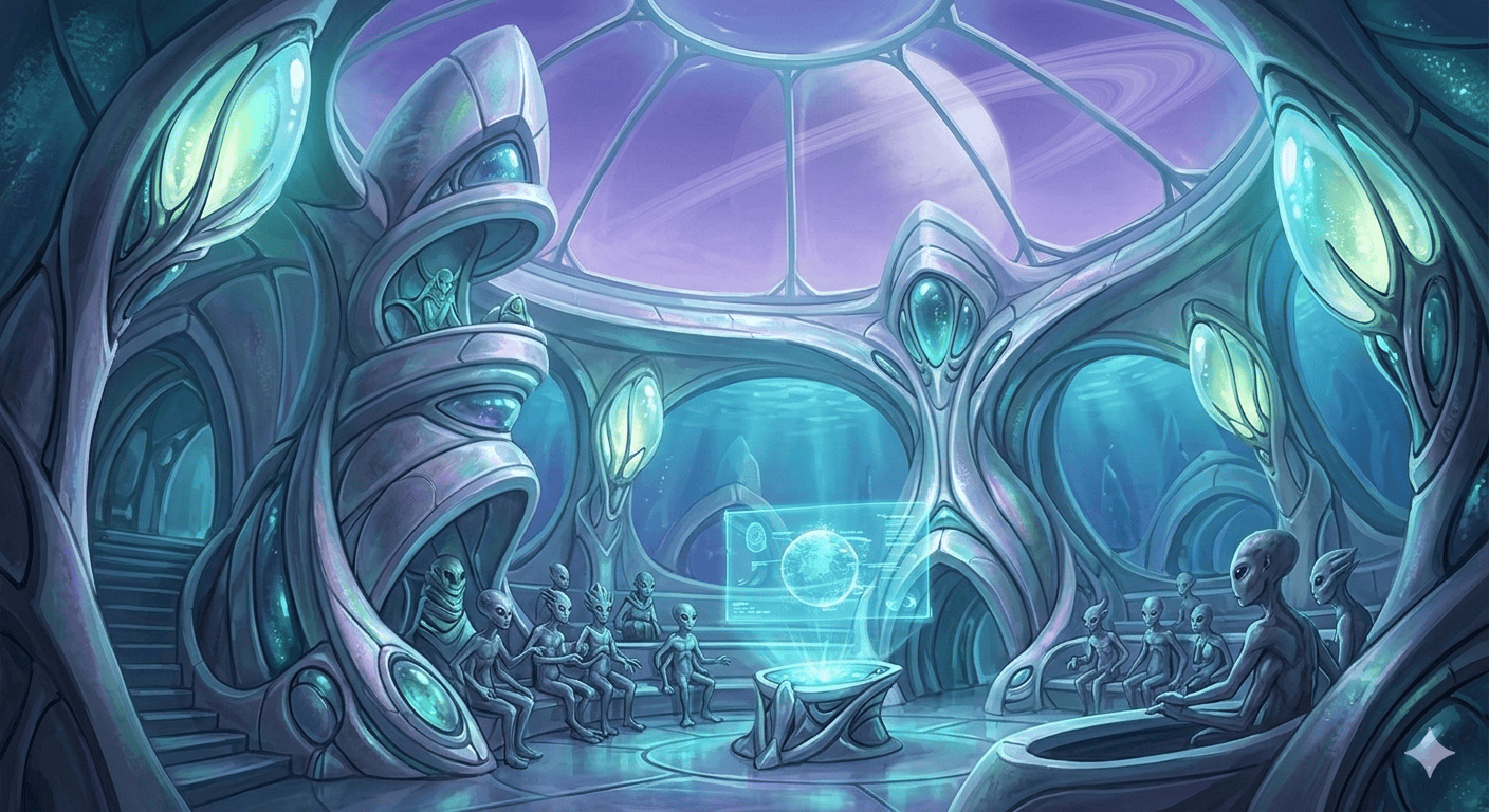 Alien Council Chamber